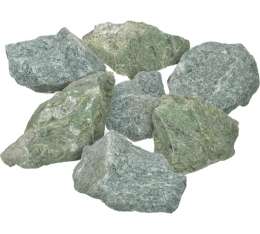 Камень для бани Жадеит колотый (коробка 10 кг) 