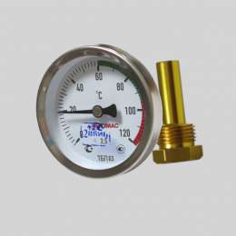 Термометр биметалический накладной ТБП-63